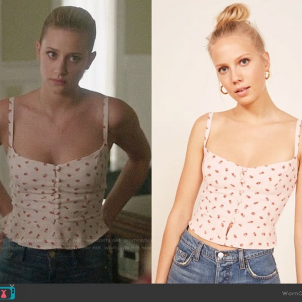 Reformation Adela Top size 10